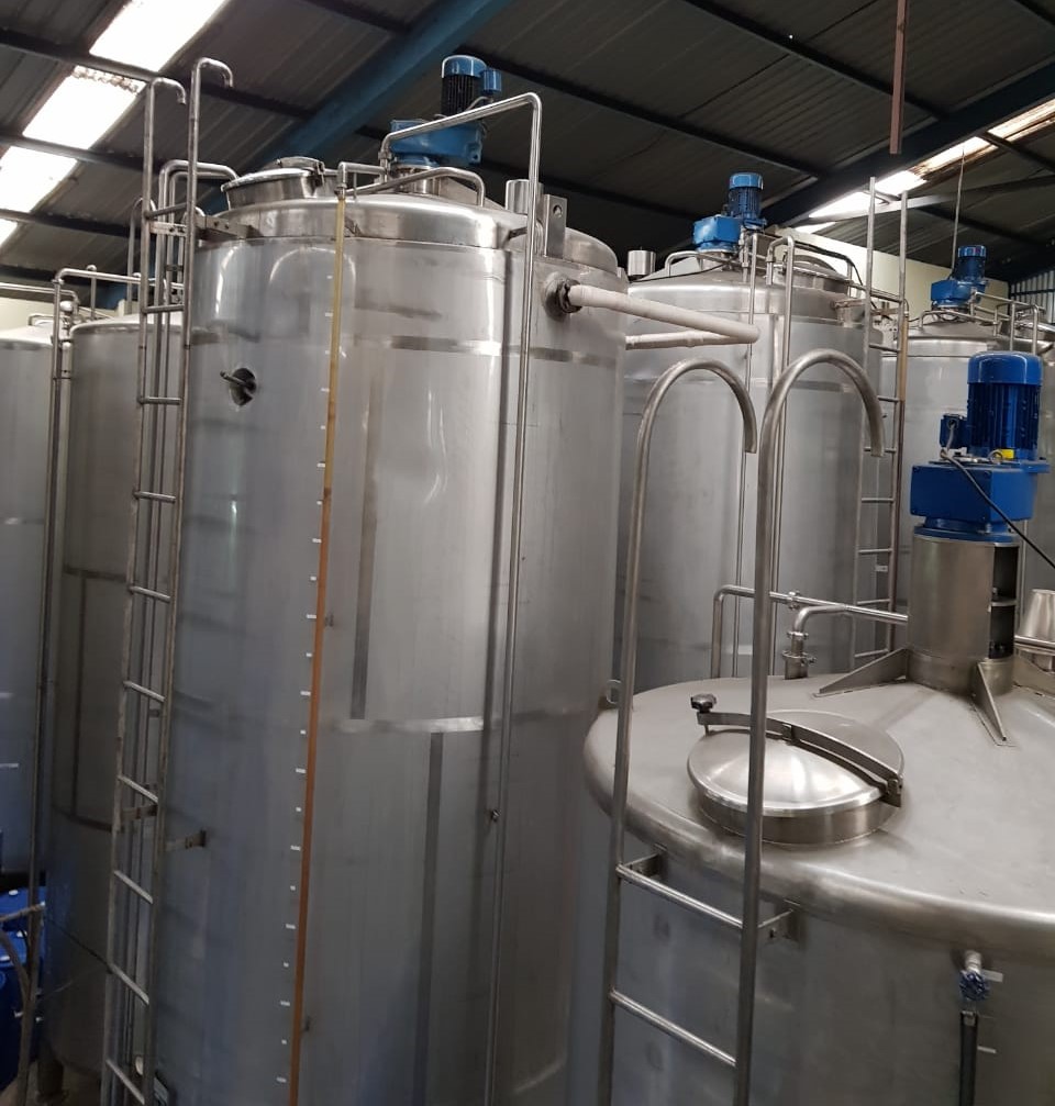 "Jasa Pembuatan Tangki Stainless Steel"
