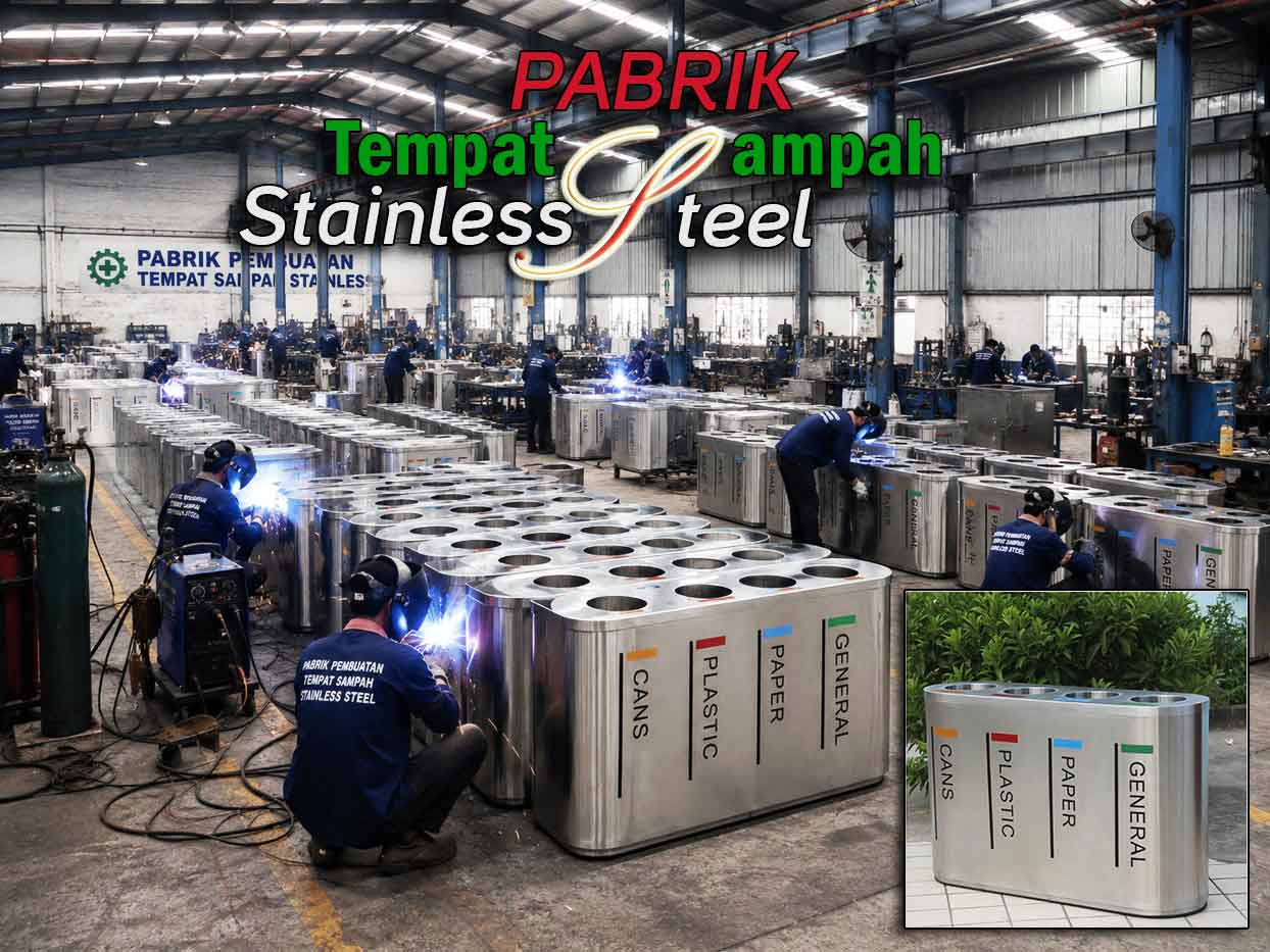 Pabrik Tempat Sampah Stainless